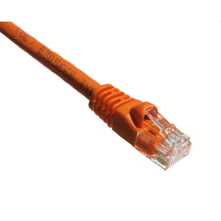 Axiom Axiom 30Ft Cat5E 350Mhz Patch Cable Molded Boot (Orange) C5EMB-O30-AX